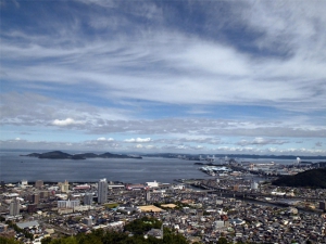 【青の山山頂展望台】瀬戸内海の他島美と市街地を見渡せる絶景パノラマ！