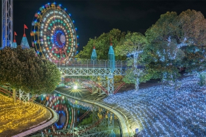 【レオマリゾート】中四国最大級！250万球の電球で園内が彩られるイルミネーション開催中！