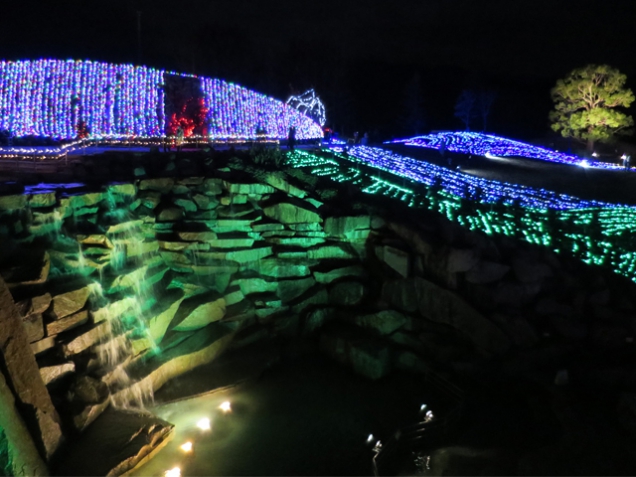 The illuminations which can be seen in Kagawa-ken
