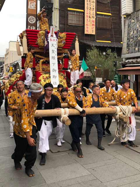 3年ぶりに「琴平ちょうさ祭り」復活！　10月1日（土）2日（日）空室あります。